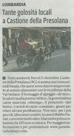 Sabato 22 Novembre 2014 - Tante golosità locali