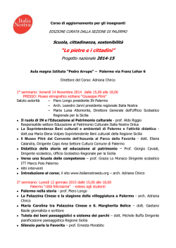 Programma Palermo