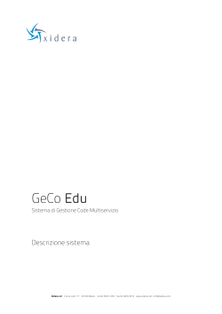 GeCo Edu - GestioneCode
