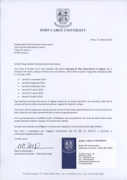 Johan Cabot University
