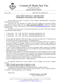 Informativa iscrizione a e 2014 2015