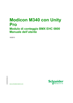 Modulo di conteggio BMX EHC 0800