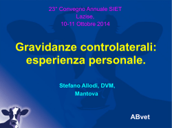 Gravidanze controlaterali