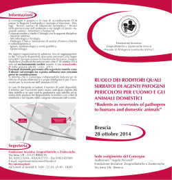 Brescia 28 ottobre 2014 - Fondazione iniziative Zooprofilattiche e