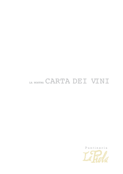 guarda la carta dei vini
