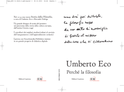 Umberto Eco - Editori Laterza