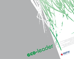Eco-leader Collection - Ceramiche Refin S.p.A.