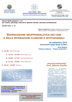 Locandina evento ECM 26_09_14 con Prof. Giordano