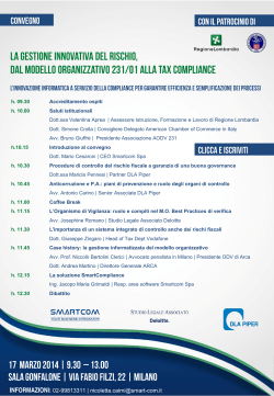 Programma - American Chamber Of Commerce in Italy