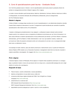 Graduate Study - The US &ndash; Italy Fulbright Commission