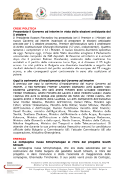 news_ccib_06_08_2014 - Camera di commercio italiana in Bulgaria
