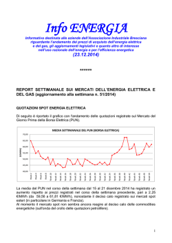 Info ENERGIA - Associazione Industriale Bresciana