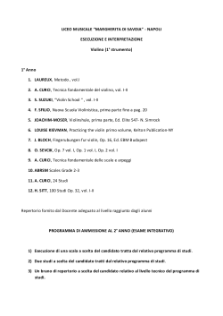 1° strumento - IIS Margherita di Savoia Napoli