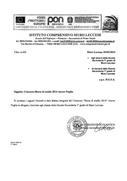 ISTITUTO COMPRENSIVO MURO LECCESE