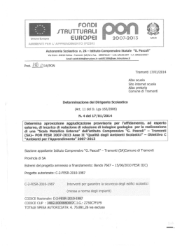 Determina DS aggiud. provvisoria Geologo