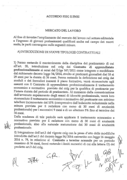 Documenti contrattuali