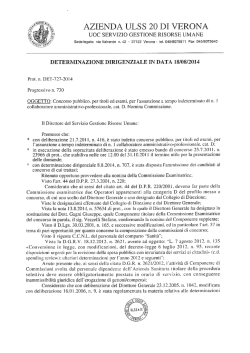 AZIENDA ULSS 20 DI VERONA