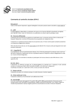 Commento 2014-2 - Verein für medizinische Qualitätskontrolle