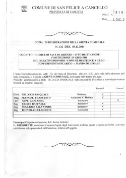 GM 132 - Comune di San Felice a Cancello