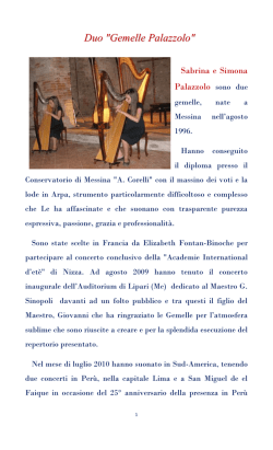 Duo "Gemelle Palazzolo"