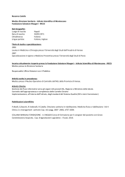 CV Resumé Rosanna Catella (pdf, 64 KB)