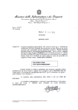 nr. 5927 del 20 giugno 2014 - Provveditorato OO.PP. Lombardia e