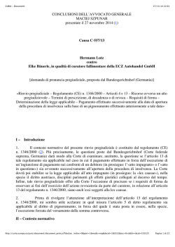 insolvenza transfrontaliera