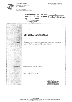 Determina n. 1133 del 17/09/2014