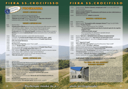 fiera del ss. crocifisso - Equilibrium Bioedilizia