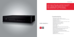 DVR-816DH-J Caratteristiche: