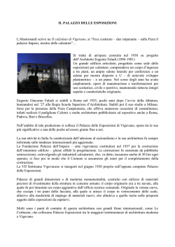 IL PALAZZO DELLE ESPOSIZIONI