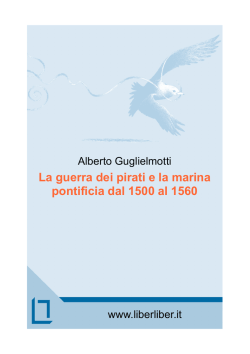 guerra dei pirati e la marina pontificia dal 1500 al 1560