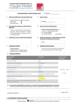 dop sezionali - Porte sezionali