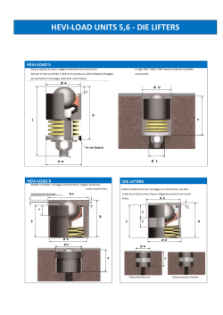 HEVI-LOAD UNITS 5,6 - DIE LIFTERS