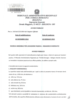 avviso pubblico - Consiglio di Stato