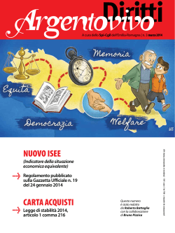 Argentovivo Diritti - Numero 3 - Marzo 2014