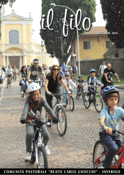 numero di ottobre - Home Page - Comunità Pastorale Beato Carlo