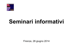 Seminari Informativi (A. Beux)