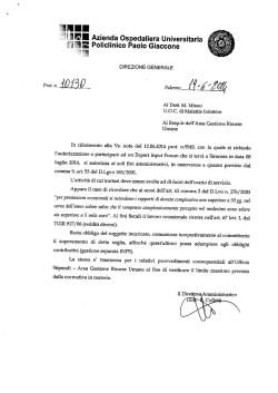 Dott. Mineo - Policlinico