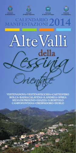 Alte Valli 2014