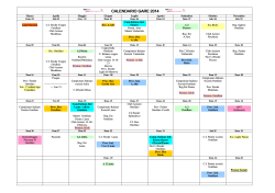 calendario gare 2014 calendario gare 2014