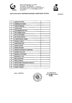 Sede di Schio - G. B. Garbin