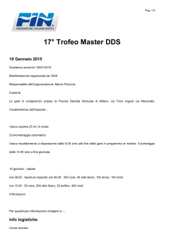 17° Trofeo Master DDS