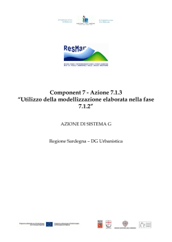 Component 7 - Azione 7.1.3 “Utilizzo della - RES
