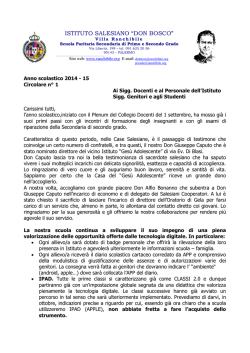 ISTITUTO SALESIANO &ldquo;DON BOSCO&rdquo;