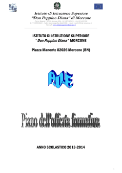 Istituto di Istruzione Superiore &ldquo;Don Peppino Diana&rdquo; di Morcone