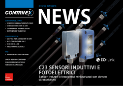 c23 sensori inDUttivi e fotoelettrici