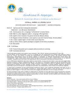 Incontro 11 ottobre 2014