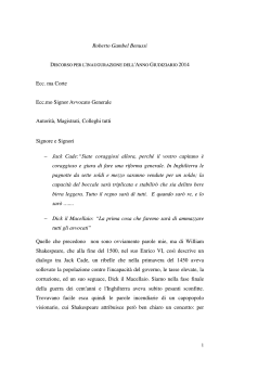 Discorso 2014 def - Ordine degli Avvocati di Trieste