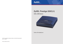 2. ZyXEL Prestige 630C(-I)